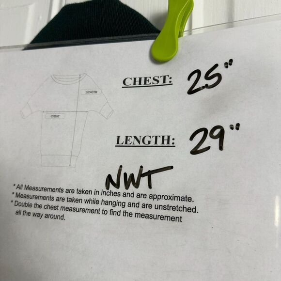 Moncrief Sweater Mens XL Dark Green Knit Pullover Quarter Zip Wool Cashmere NWT - Picture 9 of 9